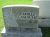 Headstone of Napoleon and Ludivine (Belanger) Gamache; Edmond Gamache; Eva Gamache; Laurette Gamache