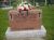 Headstone of Emilio and Gilberte (Gaamche) Pellerin; Gilbert and Philomene (Pelletier) Gamache; Emma (Ouellet) Gamache
