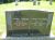 Headstone of Gabriel and Lea (Belanger) Gamache; Leopold and Yvonne (Gamache) Belanger