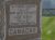 Headstone of Edmond and Marie Louise (Bissonnette) Gamache