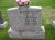Headstone of Arthur and Cecile (Gamache) Caron