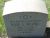 Headstone of Rose L. (Ellor) Franks