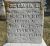 Headstone of Octavia (Gamache) Dyer