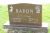 Headstone of Sophie and Eleanor Baron