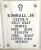 Headstone of Clyde Edward Kimball, Jr. / Evelyn Ruth Beauprey (F31616)