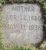 Headstone of Mary (Gamache) Wissinger
