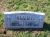 Headstone of Charles and Wilhelmina (Hauke) Klump