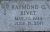 Headstone of Raymond Rivet