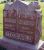 Headstone of Gerald and Mary (Moore) FItzgerald