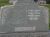Headstone of Honore and Azilda (Fortin) Gamache; Josephine (Fortin) Gamache; Cecile (Gamache) Brent; Alphonse Gamache; Therese Gamache; Normand Gamache