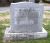 Headstone of Frederick and Jennie (Gamache) Hall
