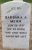 Headstone of Barbara A.(Thomas) Meier