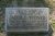 Headstone of Jacob Charles Wedner