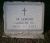 Headstone of Brother John Damian (Armand Gamache)