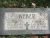 Headstone of Edwin Theodore Weber / Alberta Corine Riedy (F31269)