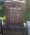 Headstone of Ernest and Marie Eugenie (Gilbert) Gamache; Paul and Caroline (Fortin) Gilbert; Rosaire and Rose (Poirier) Gamache