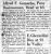 Alfred F. Gamache Obit