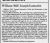 William Joseph Gamache Obit